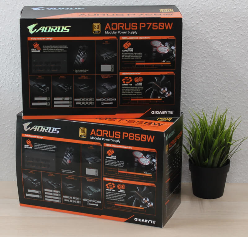 AORUS P750W Gaming strømforsyninger