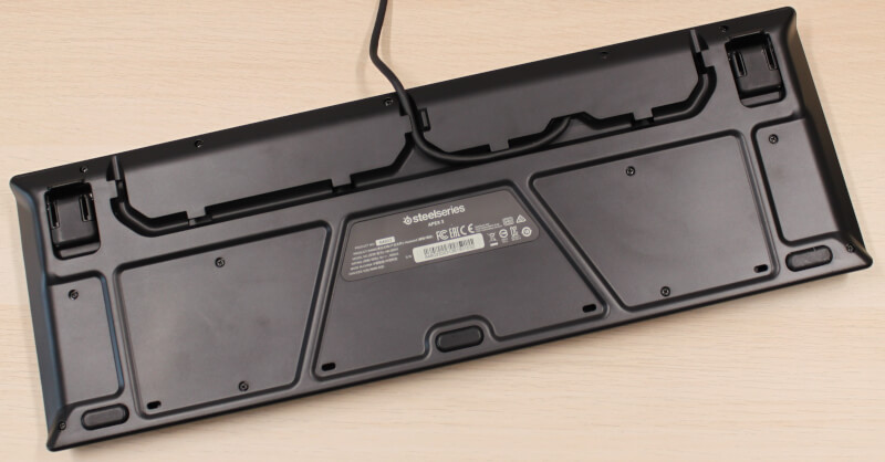 Membrane Gaming Tastatur SteelSeries switche test gamingkeyboard rgb Apex 3
