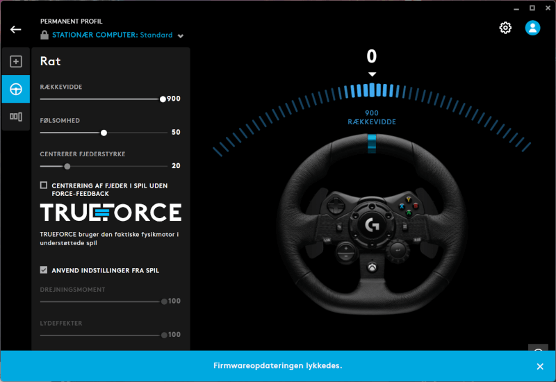 Logitech G G923: Test