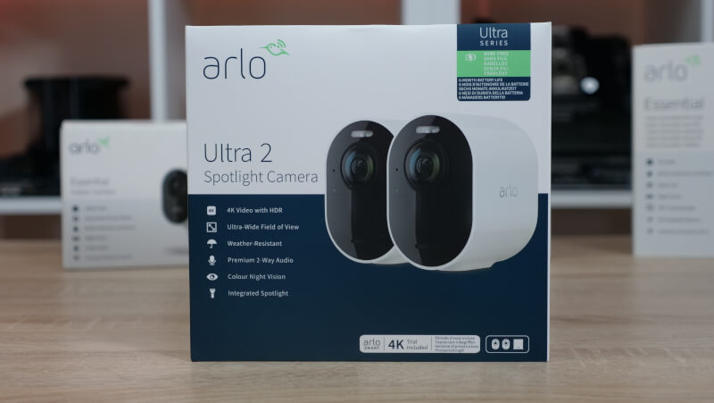 Arlo Ultra 2 Trådløs overvågning: Test
