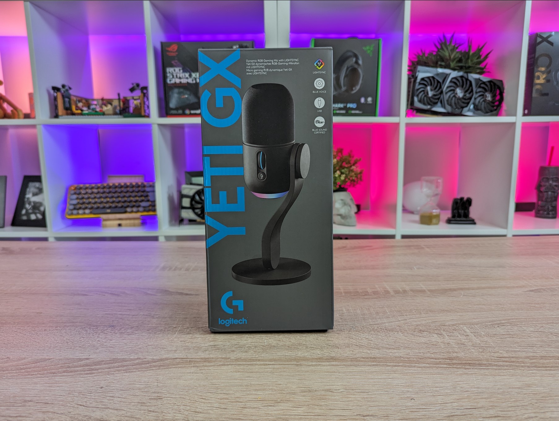 Logitech's Yeti GX is a new USB mic with RGB lighting - The Verge