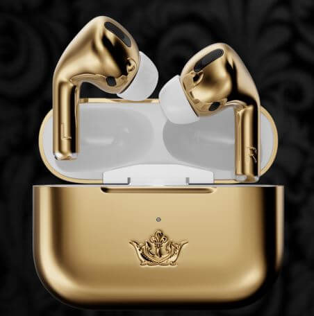 lounge Termisk Blive kold Guld Apple AirPods Pro: Pris 450.000 kroner
