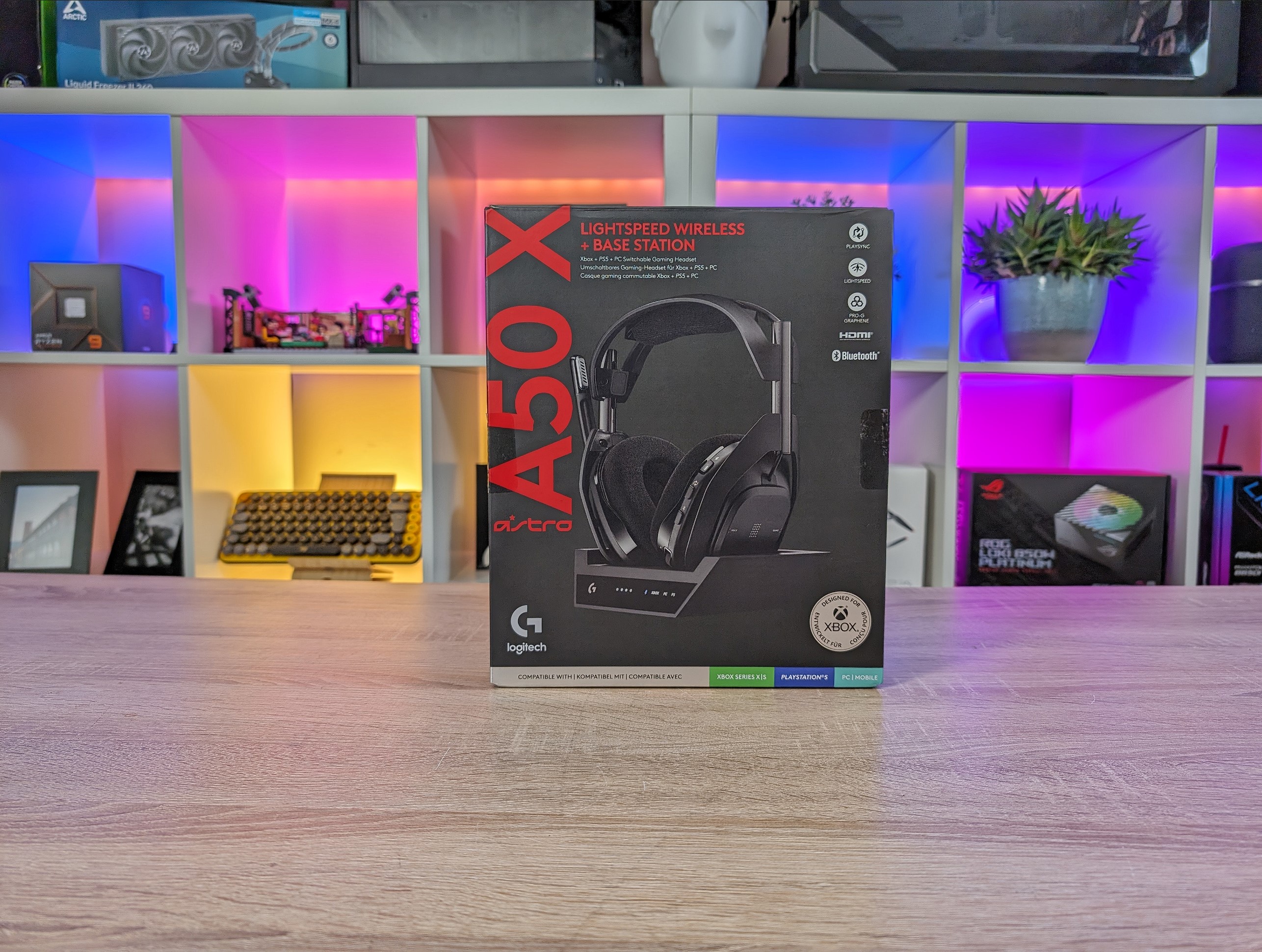 Logitech's new Astro A50 X wireless gaming headset works with Xbox and PC  simultaneously with a quick switch button