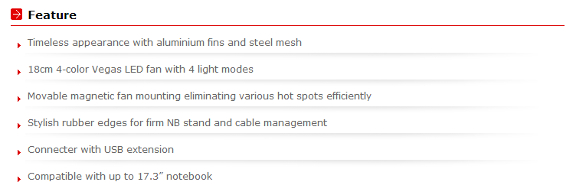 Features from web