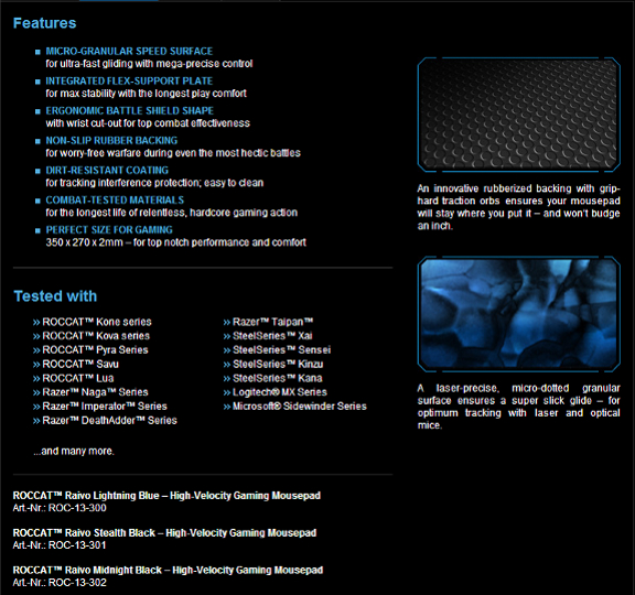 Specs fra web