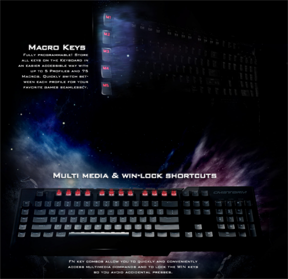 Macro keys og multimedia
