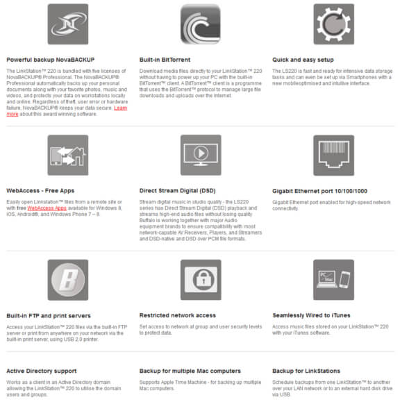 Features fra web
