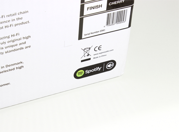 Spotify kasse front