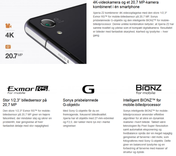 Features fra web kamera