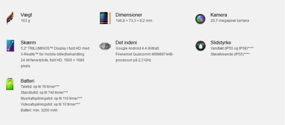 Specs fra web