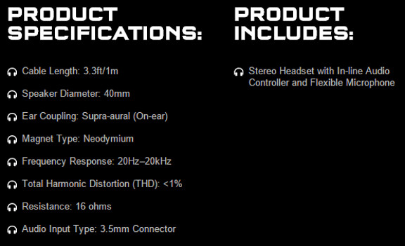 Specs