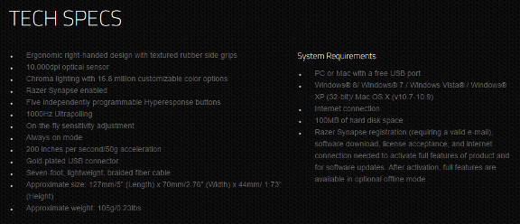 Specs