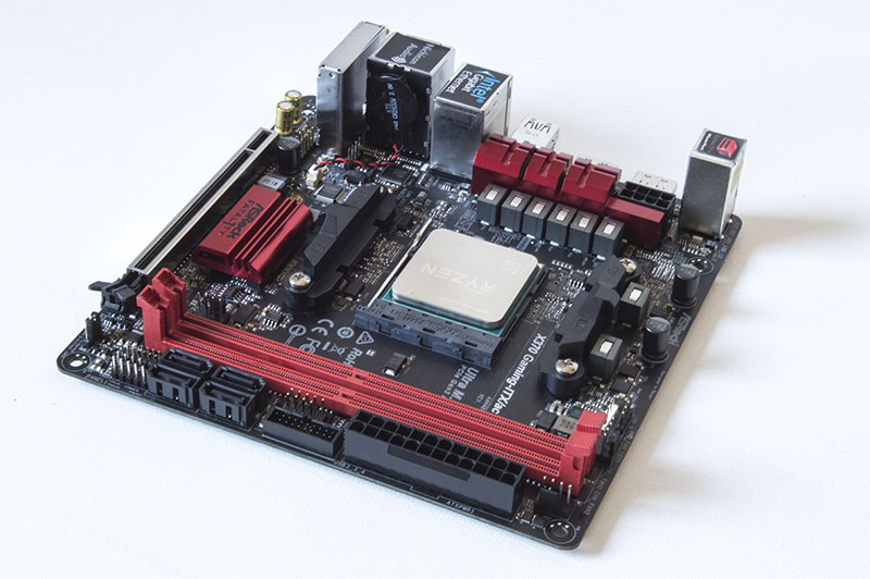 ASRock B350 og X370 Gaming ITX/ac
