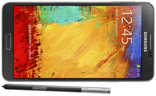Samsung Galaxy Note 3 phablet