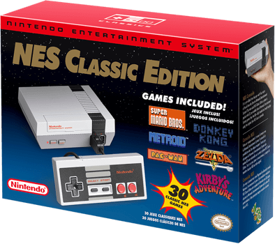 Så er den lille NES Classic på vej i butikkerne