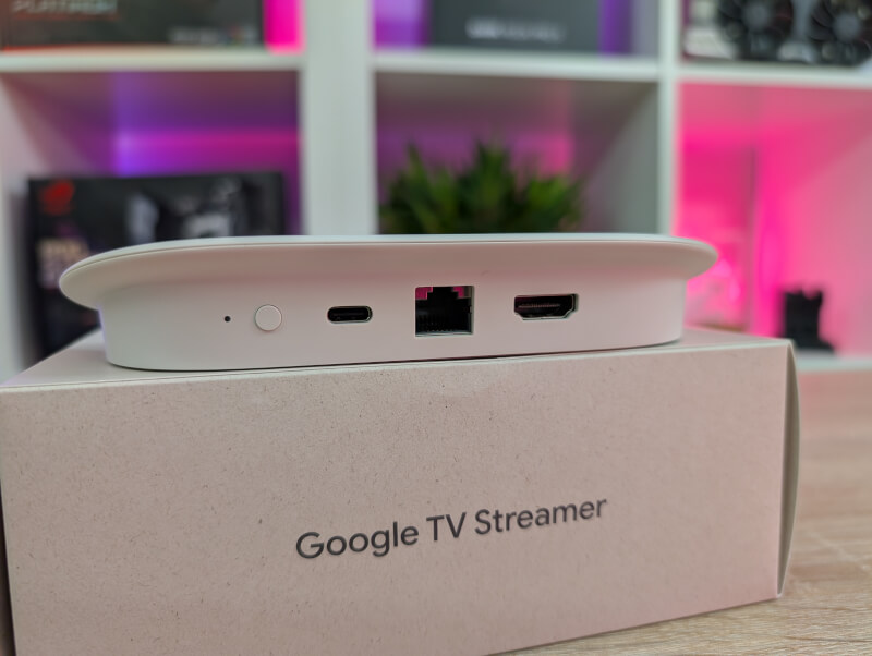 Google Streamer Interface Google TV Streamer 4K