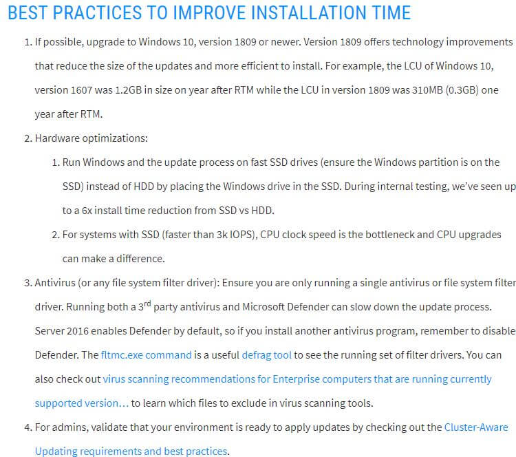 Sådan installerer du Windows 10 updates hurtigere