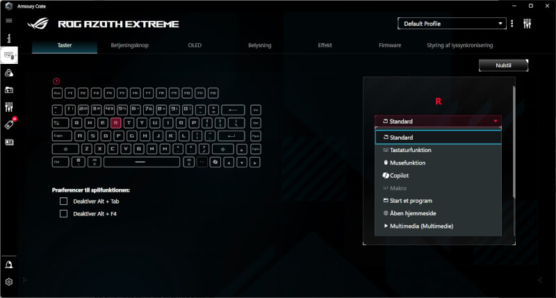 ASUS ROG Azoth Extreme