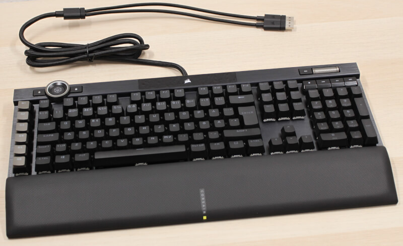 Corsair K100 RGB - OPX - Gaming Tastatur - Nordisk - Sort 