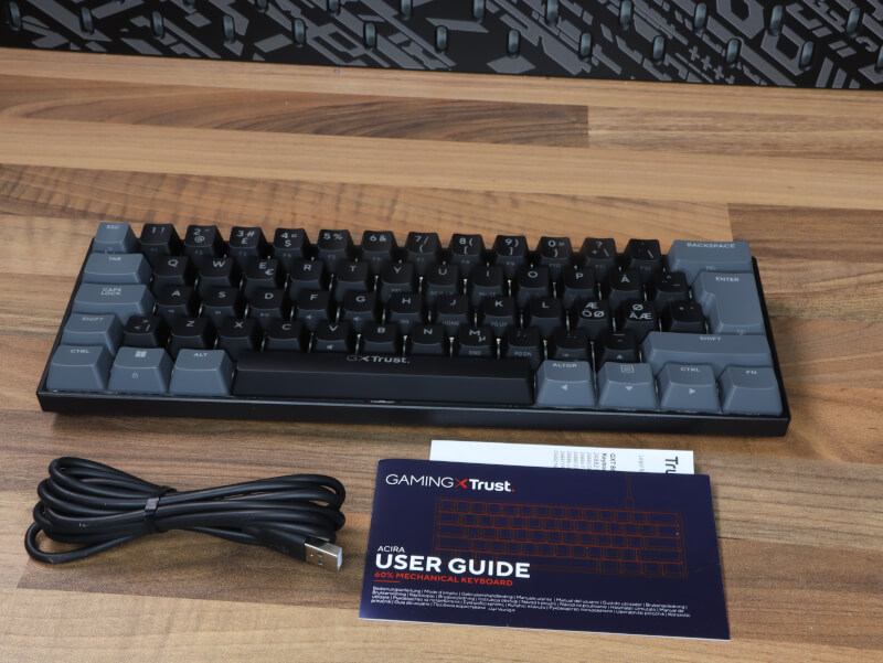 Trust Gaming GXT 867 Acira - Tastiera Meccanica 60% RGB Layout Spagnolo - Foto 9